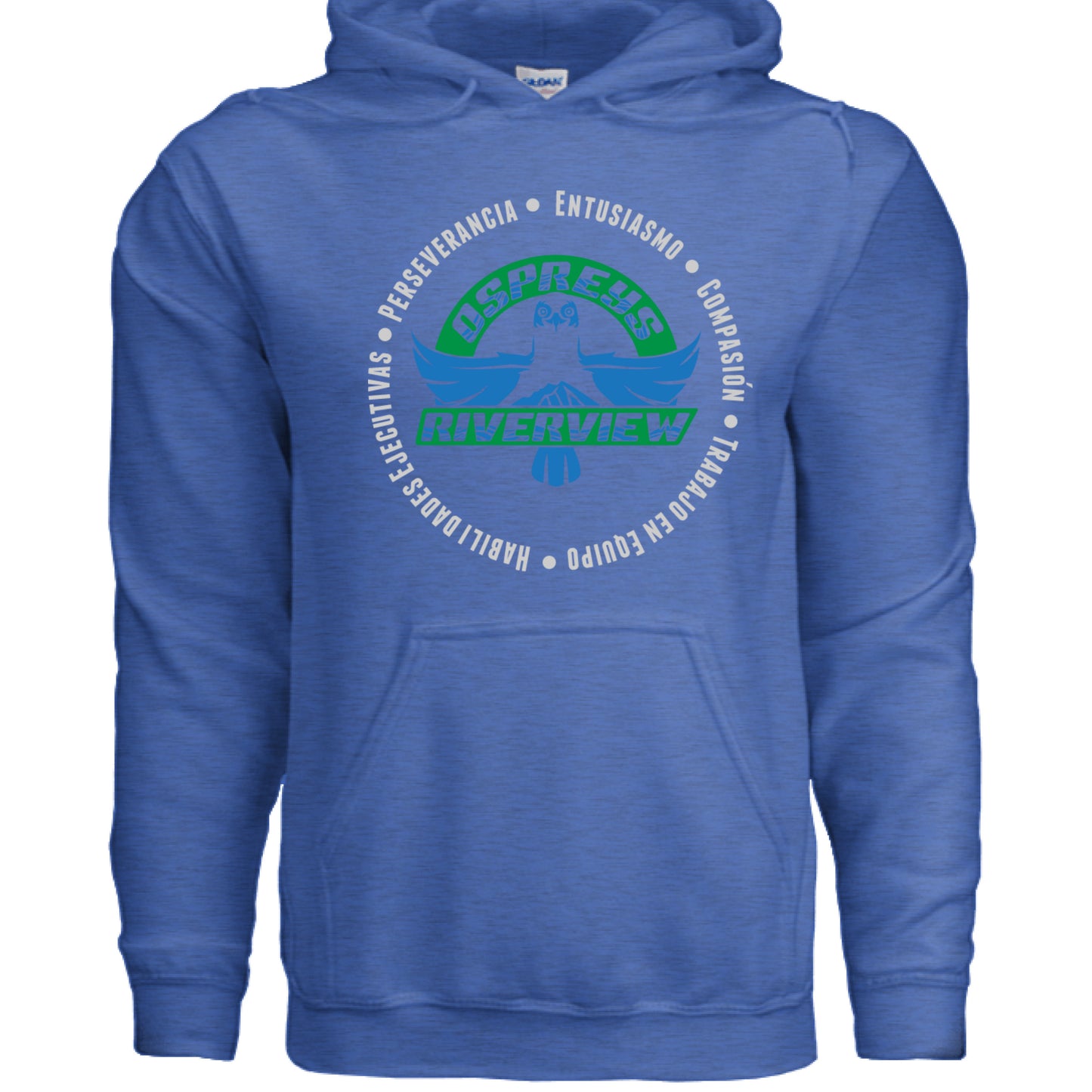 Heather Sport Royal - FRONT